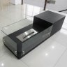 Журнальный столик с биокамином FireLounge Essence, черный фото 2